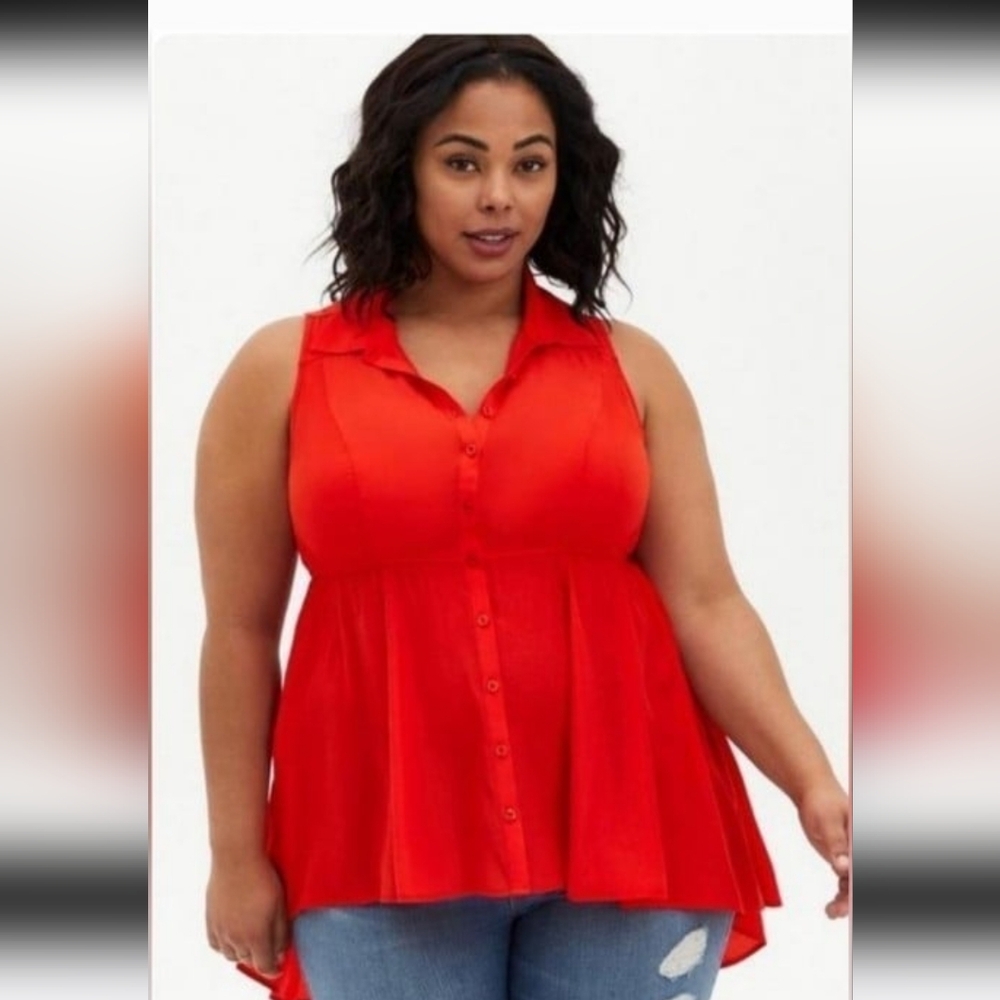 Torrid Peplum Top